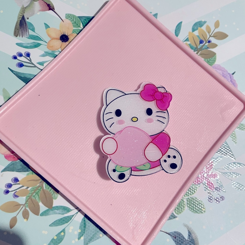 Hello Kitty Pink Hair Clip